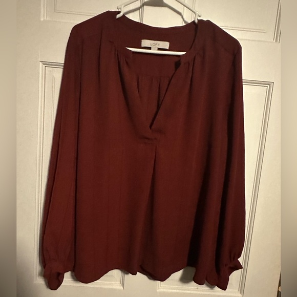 LOFT Tops - LOFT Women's Rust Top